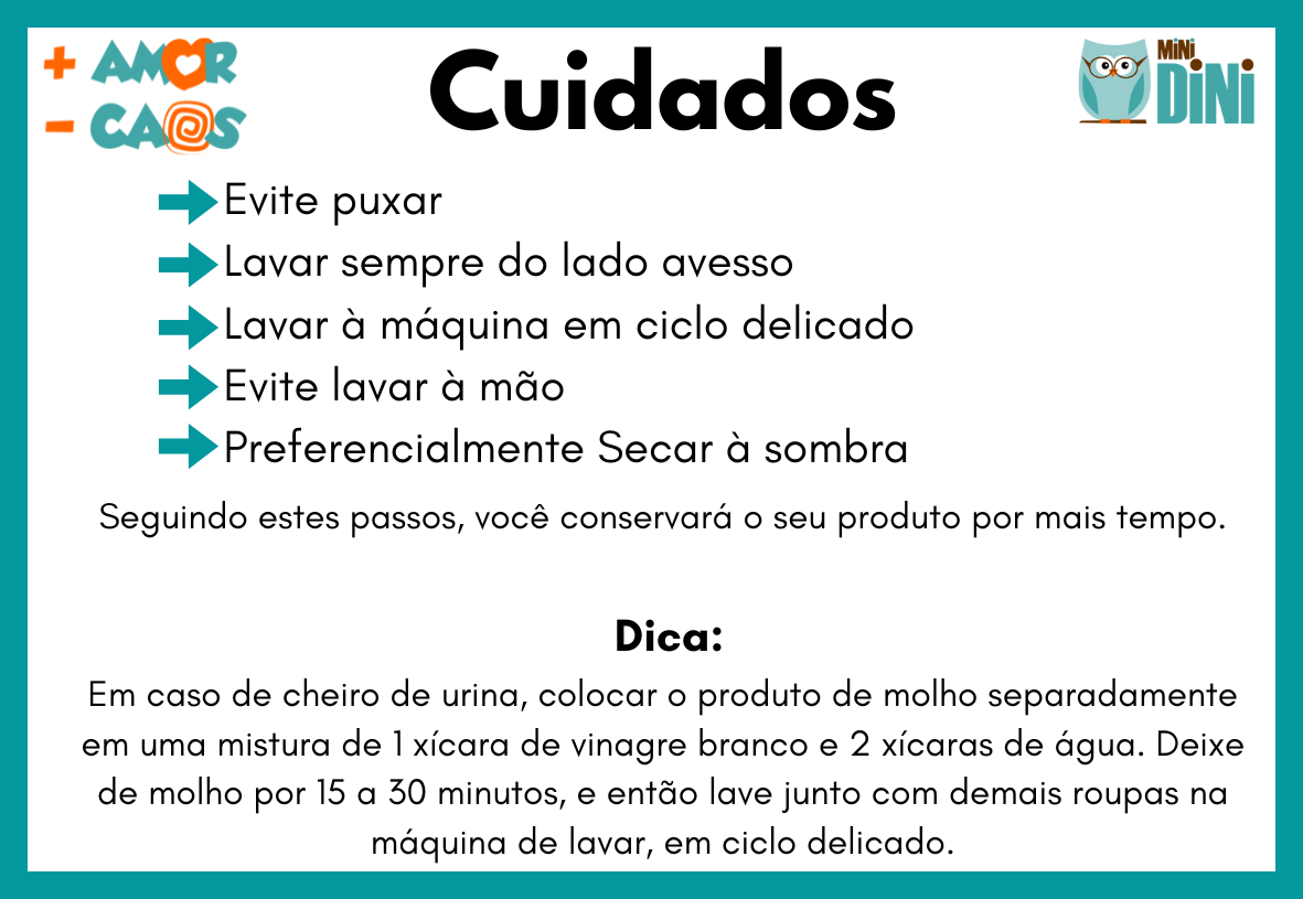 VAZADINI GERIÁTRICA - Bermuda para Vazamento de Fralda