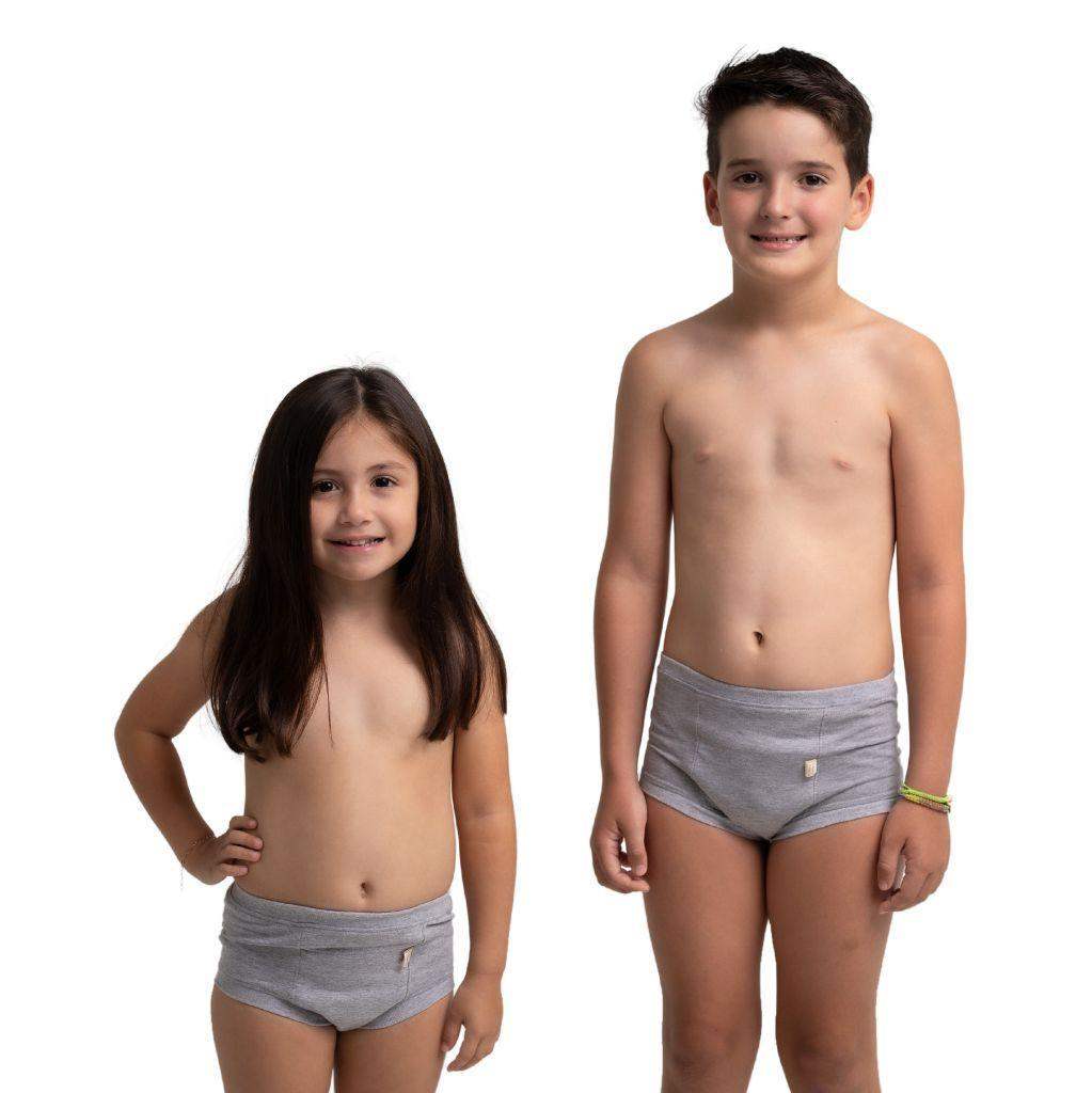 TREINADINI JUVENIL - Cueca ou Calcinha de Treinamento para escapes - Segura e Confortável - Minidini