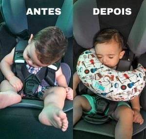 Nanadini - Almofada de Viagem com Apoio Cervical