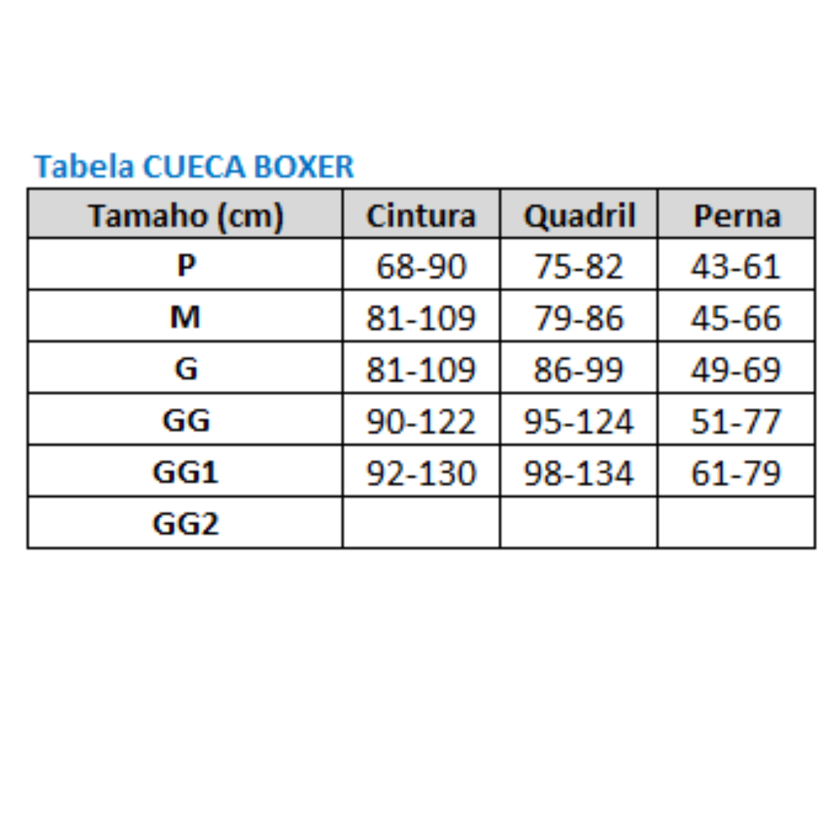 Cueca Boxer Absorvente de Urina Adulto