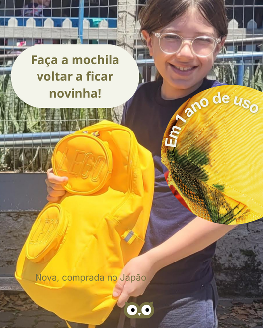 Como tirar mancha de caneta da mochila escolar