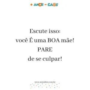 Culpa Materna! - Minidini