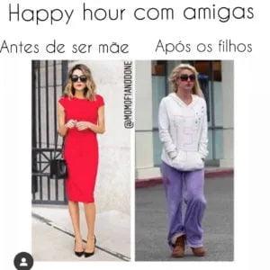 Estilo de vestir antes e depois da maternidade