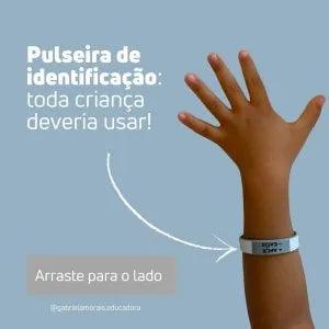 Pulseira de Identificação: toda criança deveria usar! - Minidini