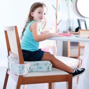 Como usar o assento de elevação Infantil - Banco de elevação - Minidini