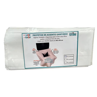 Protegidini — Protetor de Assento Sanitário Extra Grande