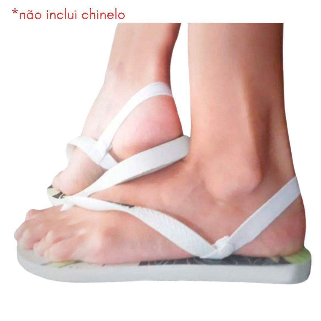SANDALINI ADULTO - Tira de Segurança- Fixação Confortável para Chinelos - Minidini