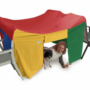 ACAMPADINI - Barraca infantil portátil para cadeira de jantar