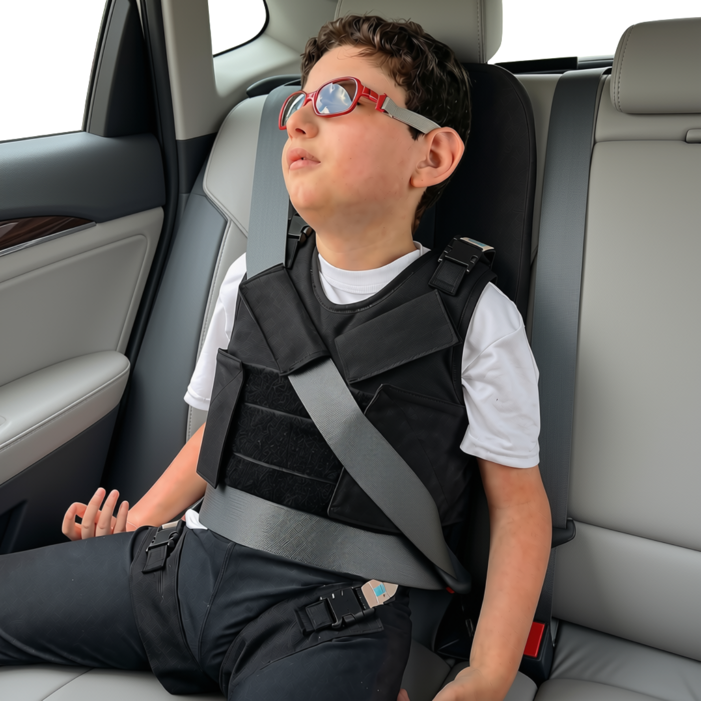 Colete Postural - para Cadeira ou Carro - Suporte de Tronco Ajustável - Conforto e Segurança