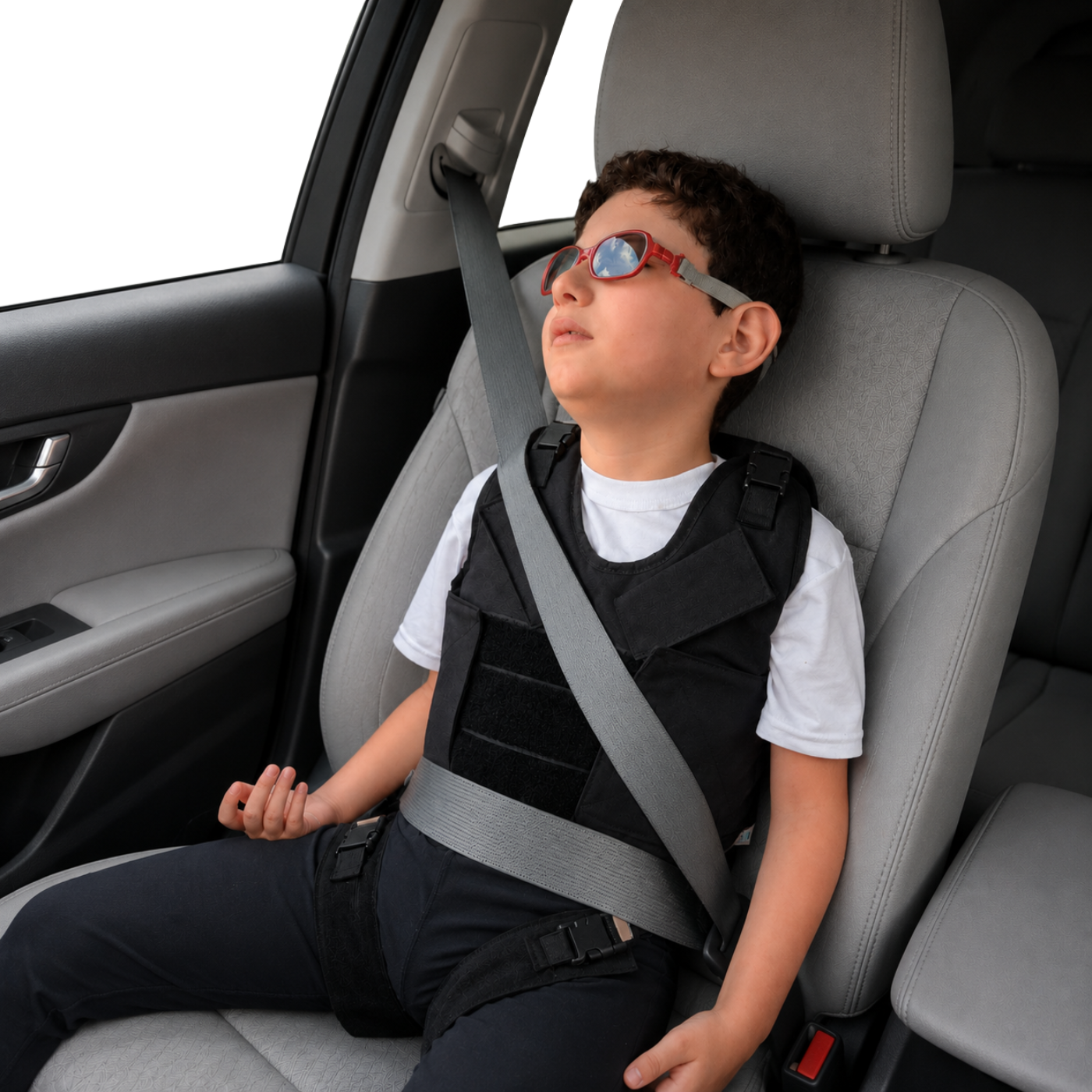 Colete Postural - para Cadeira ou Carro - Suporte de Tronco Ajustável - Conforto e Segurança