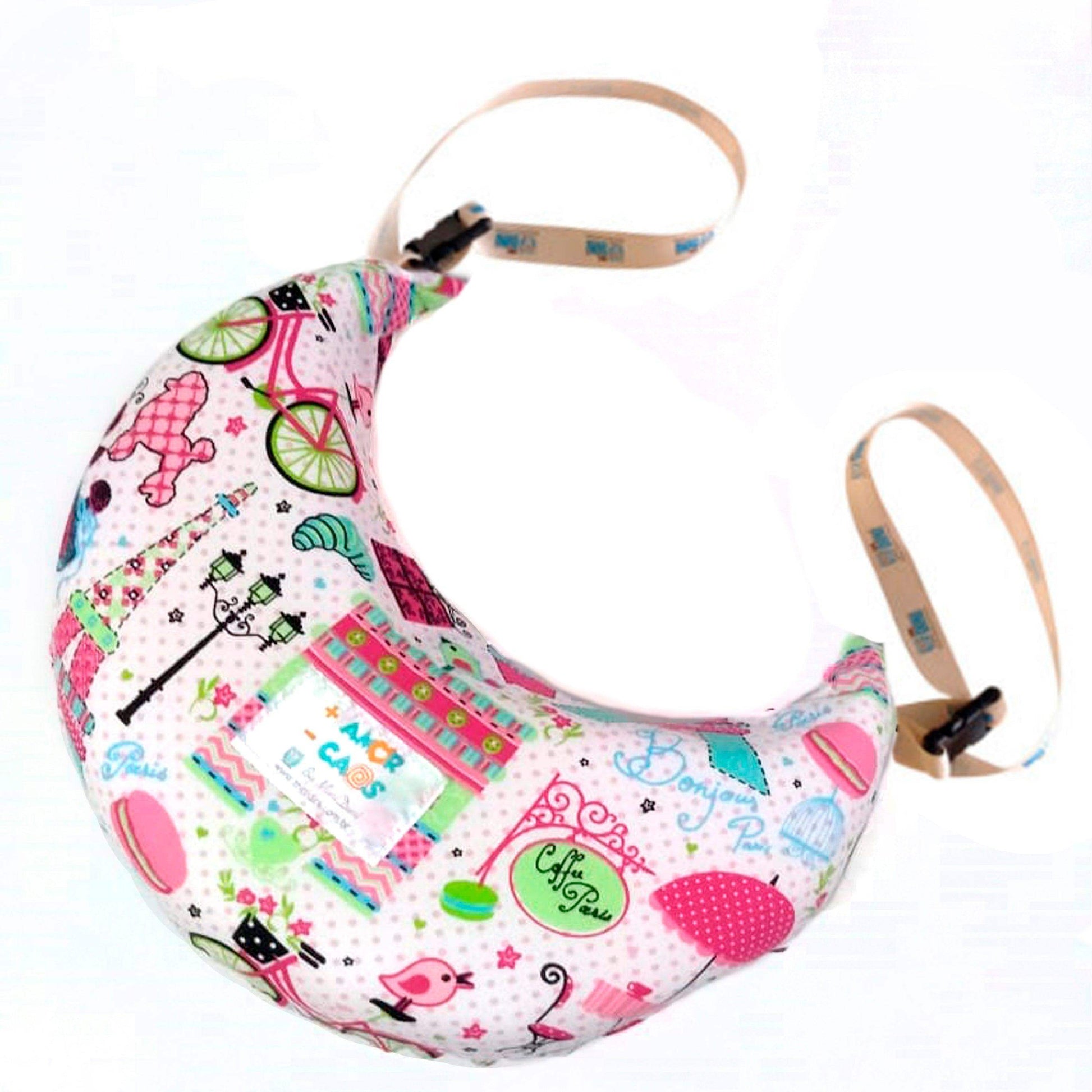 NANADINI Almofada de Viagem - Suporte Ergonômico - Conforto Antialérgico - Minidini