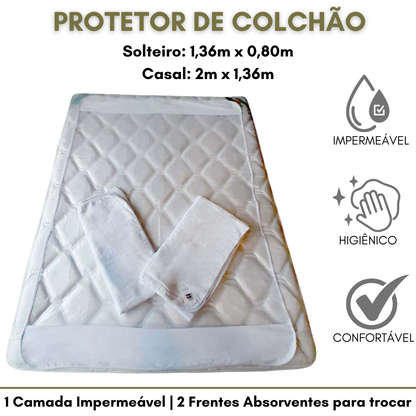 Sonhadini - Protetor de Colchão Inteligente e Impermeável
