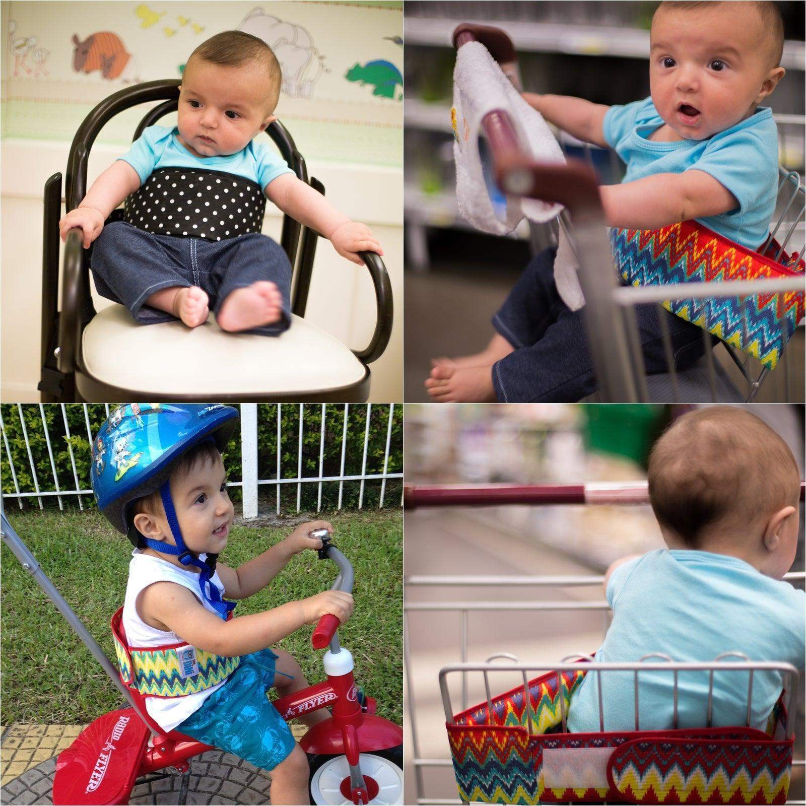 AGARRADINI Faixa de Segurança - Estabilidade e Conforto - Minidini