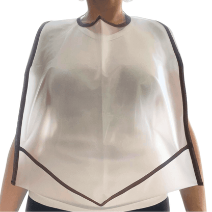 BABADOR/Babeiro Avental Canguru- Impermeável para Adultos - Minidini