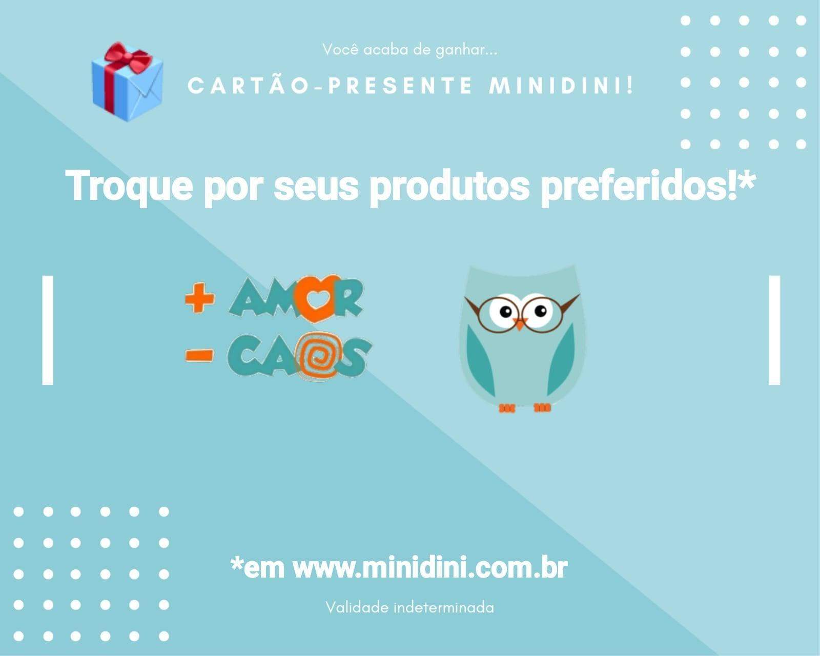 Cartão-presente Minidini - Minidini
