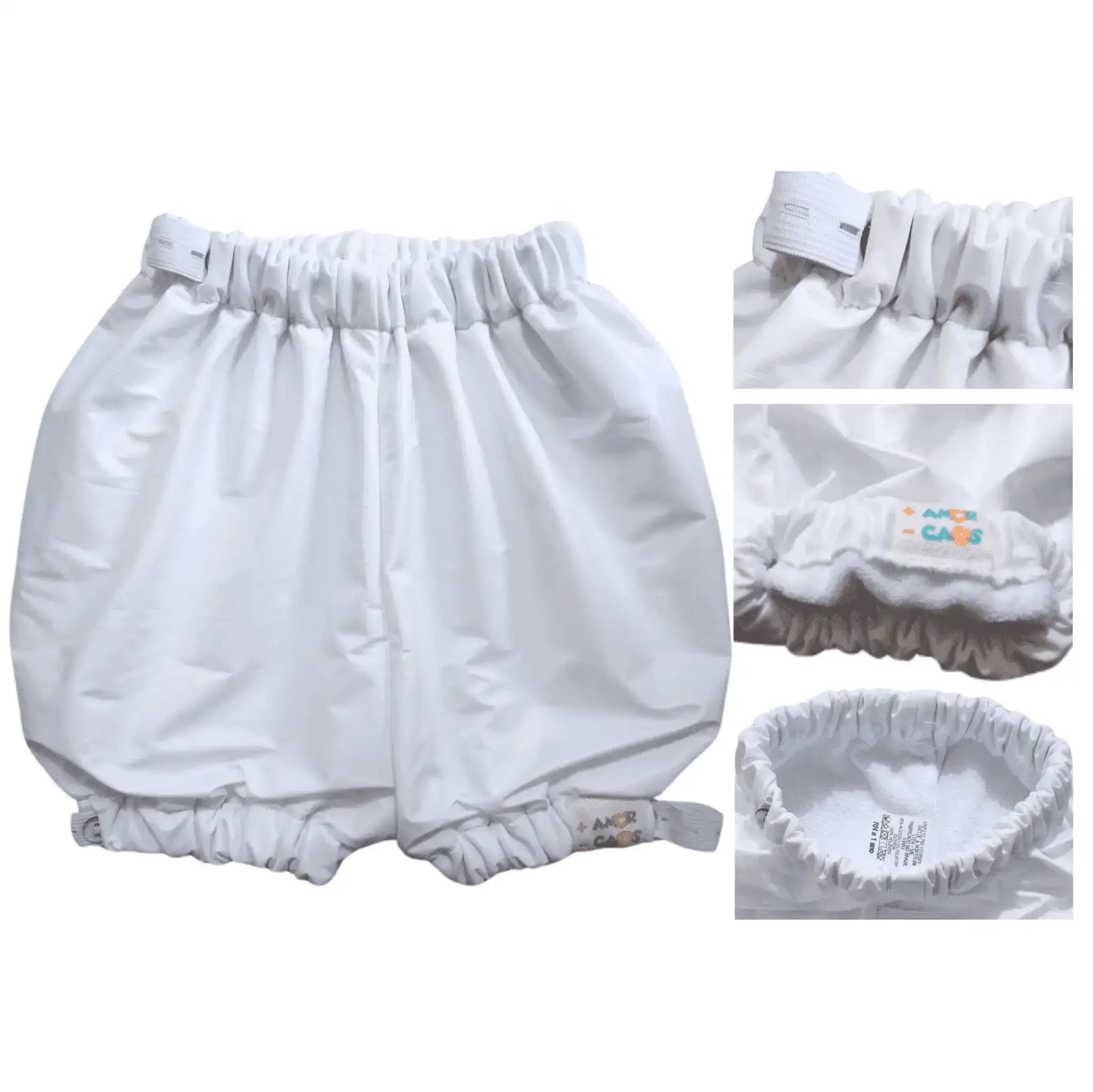 KIT CAMA SECA INFANTIL - Proteção Completa para Incontinência (Protetor de Colchão Solteiro + Bermuda Antivazamento) - Minidini