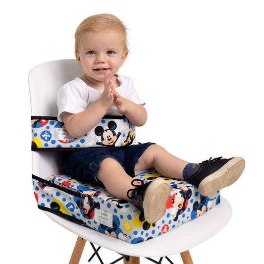 KIT XÔ CADEIRÃO - Assento de Elevação GRANDINI + Faixa AGARRADINI para Alimentação Prática - Minidini