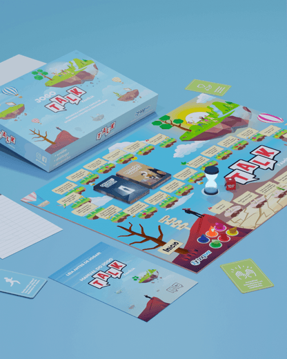 Jogo Talk - Fortaleça os Laços em Família e Crie Memórias Valiosas com Apenas Uma Pergunta