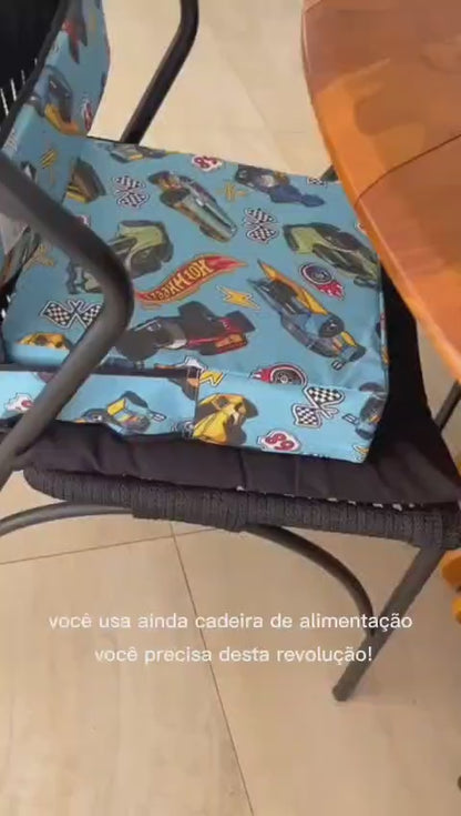 Xô Cadeirão - Cadeira Portátil Alimentação Bebê - Viagem