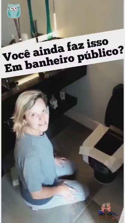 Protegidini — Protetor de Assento Sanitário Extra Grande
