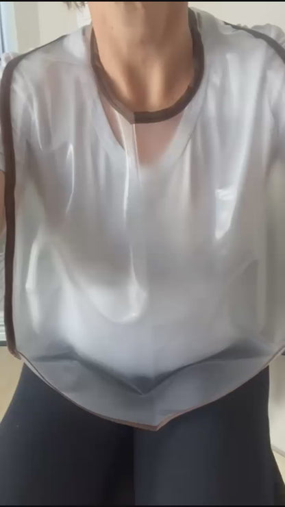 Babador - Babeiro Avental Canguru Impermeável