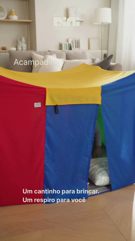 Acampadini - Barraca infantil portátil para cadeira de jantar