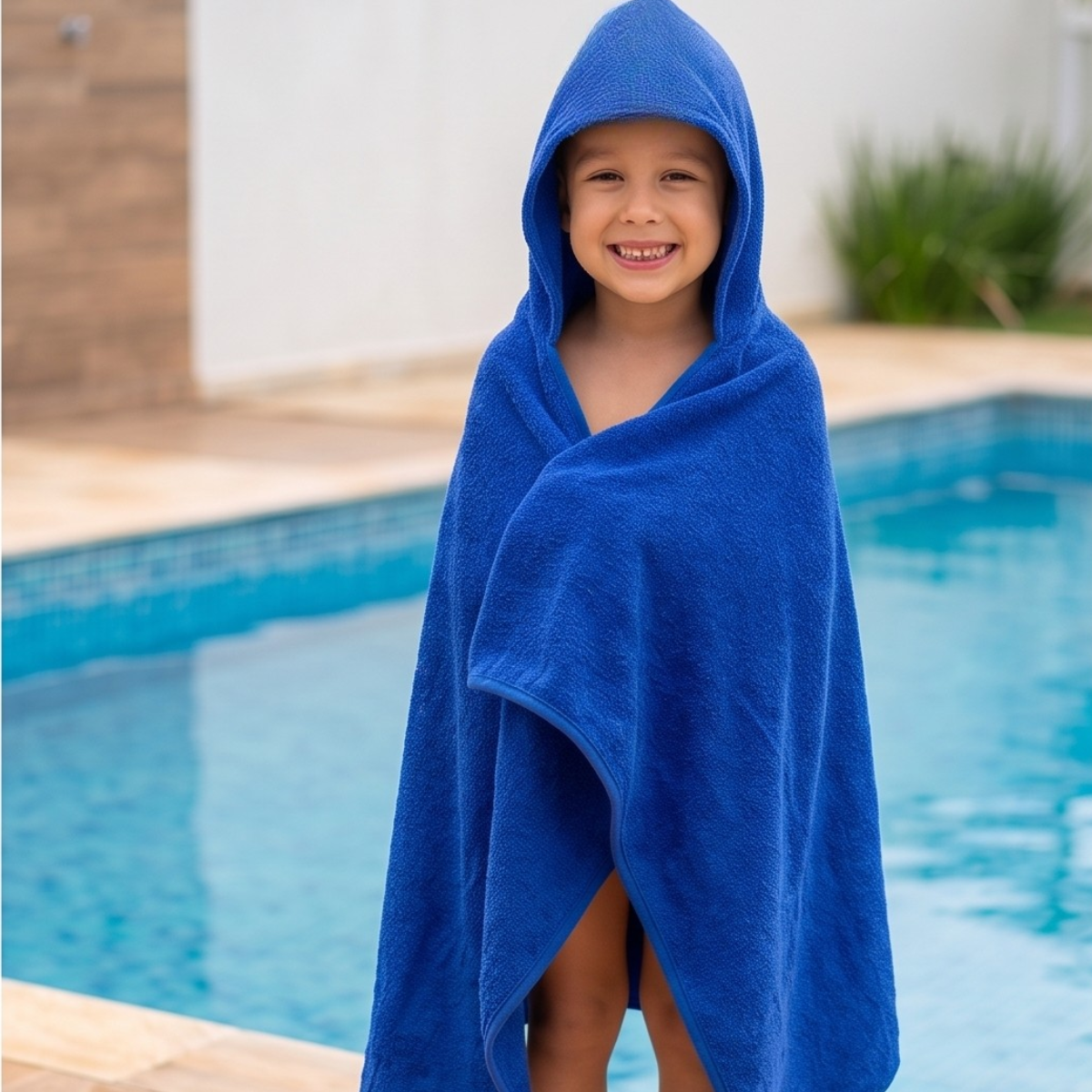 Toalha Infantil com Capuz Grande Secadini Kids
