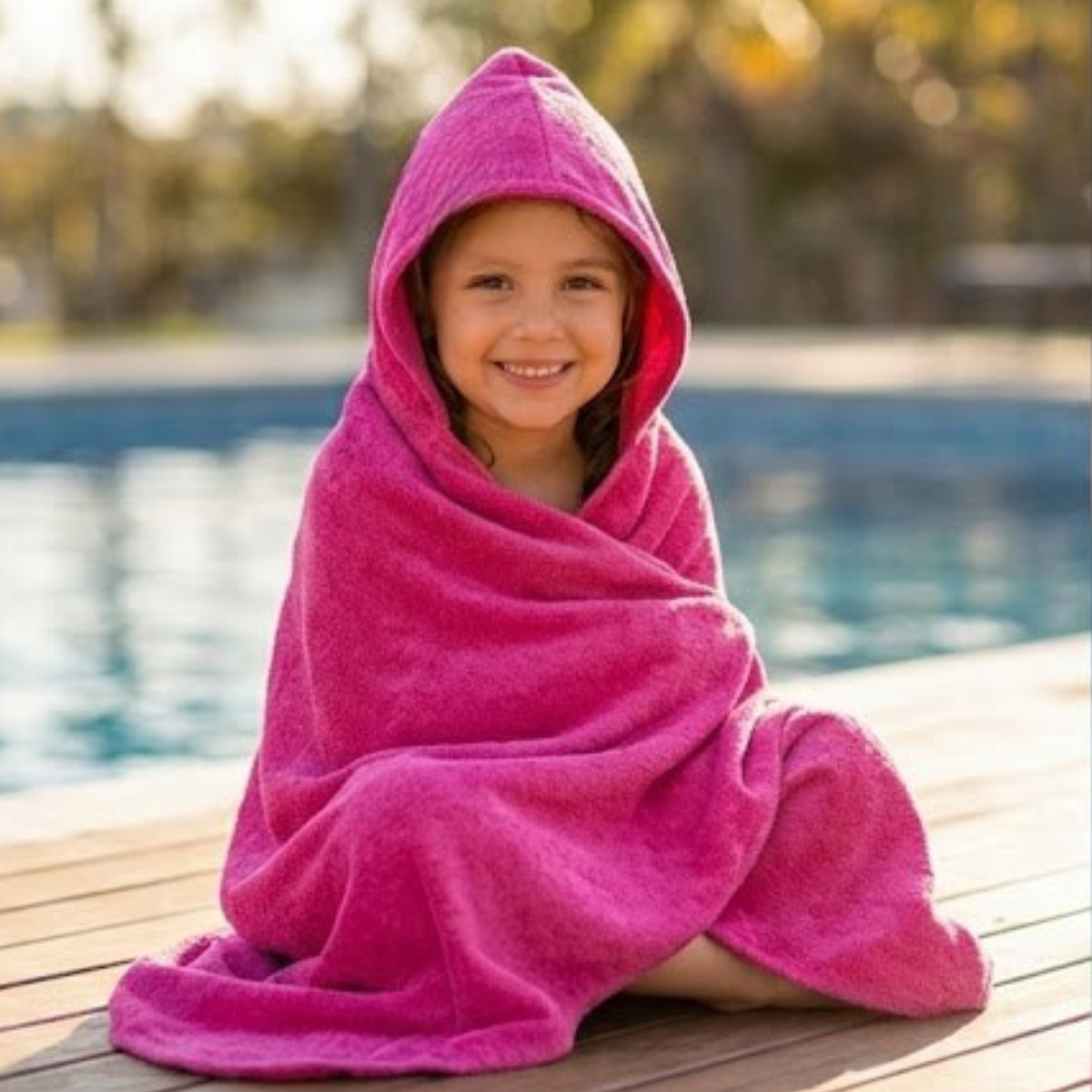 Toalha Infantil com Capuz Grande Secadini Kids