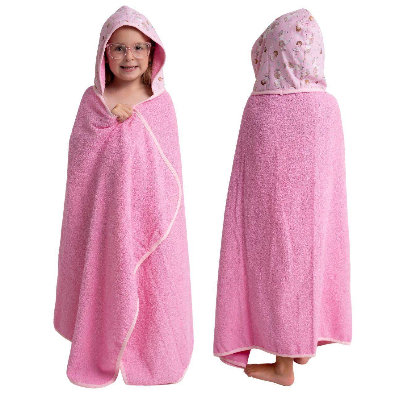 SECADINI KIDS - Toalha Infantil com Capuz- Grande e Confortável - Minidini