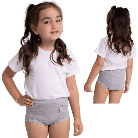 Treinadini Infantil — Cueca e Calcinha Absorvente — Para o Desfralde
