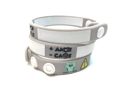 PULSEIRA DE IDENTIFICAÇÃO Universal- Segurança para Crianças e Adultos - Minidini