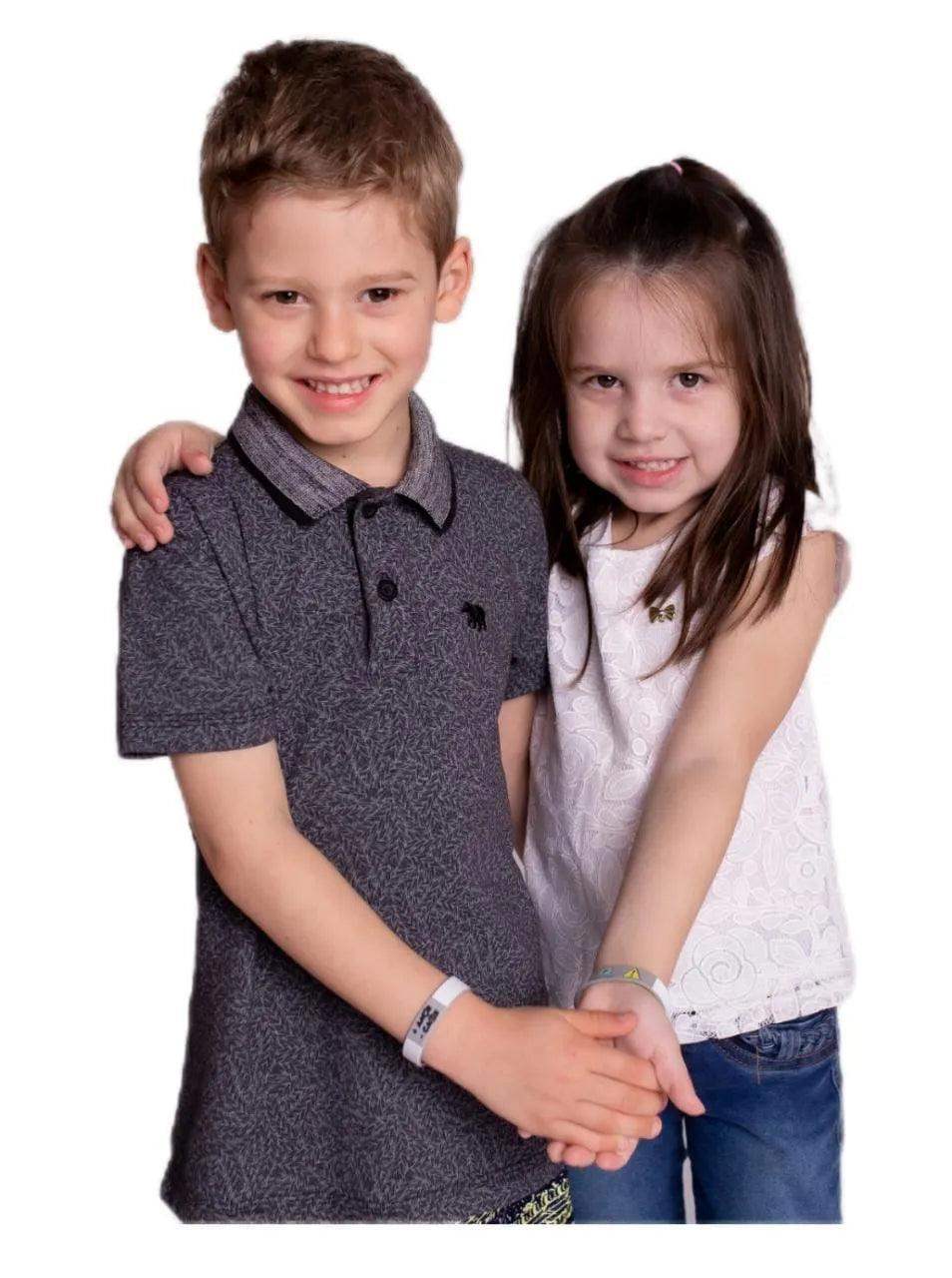 PULSEIRA DE IDENTIFICAÇÃO Universal- Segurança para Crianças e Adultos - Minidini